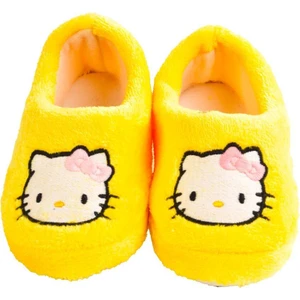 Kız Çocuk Polar Yumuşak Anaokulu Pandufu Ev Ayakkabısı