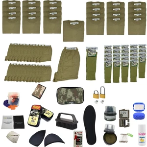 Mrc Tactical 25'li Askerlik Seti 2023 Bedelli Acemi Temel Asker Malzemesi Paketi Güncel Gün ve Adetli Set - Asker Çorap - Asker Boxer -Iççamaşırı