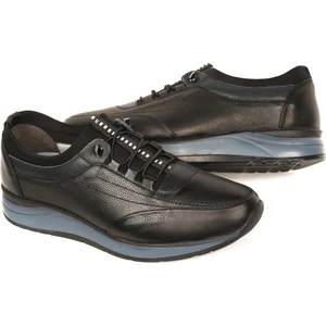 Black Vein  Deri Tam  Erkek Ayakkabı