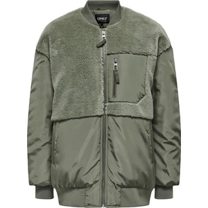 Onlemmy Fleece Mıx Bomber cc Otw Yeşil