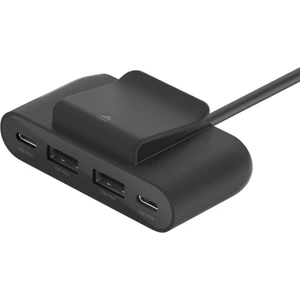 4 Port USB Hub Çoğaltıcı / 2x Type-C + 2x Type A - Siyah
