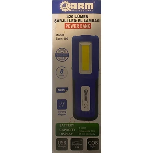 420 Lümen Şarjlı LED El Lambası