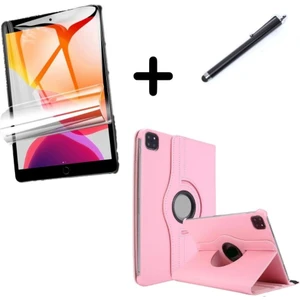 Apple iPad Pro 11 1. 2. 3. 4. Nesil Kılıf Dönen Tablet Kilifi Ekran Koruyucu+Kalem
