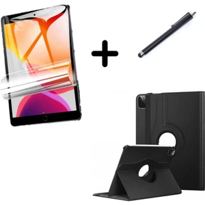 Apple iPad Pro 11 1. 2. 3. 4. Nesil Kılıf Dönen Tablet Kilifi Ekran Koruyucu+Kalem