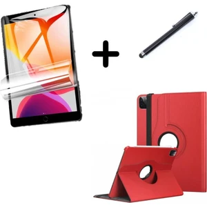 Apple iPad Pro 11 1. 2. 3. 4. Nesil Kılıf Dönen Tablet Kilifi Ekran Koruyucu+Kalem