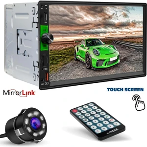Double Teyp 7 4X65W Mirrorlink Bt/usb/sd/mp5/aux/fm Kameralı  VM-1404
