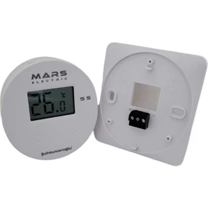 S5X Kablolu Oda Termostadı Beyaz