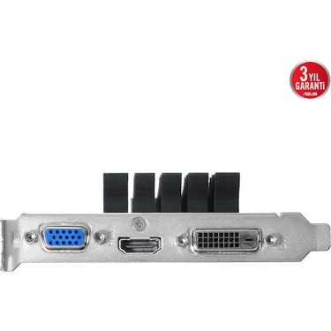 Asus GEFORCE GT 730 2GB DDR3 64bit 927MHz DVI HDMI Low Fiyatı