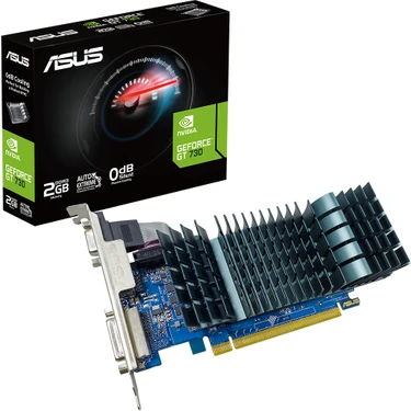 ASUS GEFORCE GT 730 2GB 未開封 新品 Asus GEFORCE GT 730 2GB DDR3 64bit 927MHz DVI HDMI Low Fiyatı