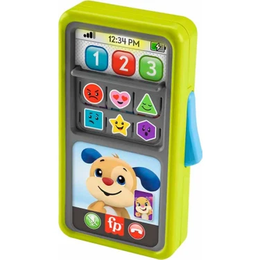 Fisher-Price Kaydır ve Öğren Akıllı Telefon, 9 - 36 aylık,