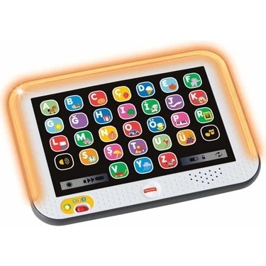 Fisher-Price Eğlen&Öğren yaş ve üzeria Göre Gelişim Eğitici Tablet (Türkçe), 12 - 36 aylık,