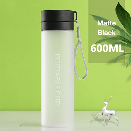 Açık Büyük Kapasiteli Spor Su Bardağı Buzlu Plastik Çay Bardağı Taşınabilir Halat Plastik Bardak (Yurt Dışından)