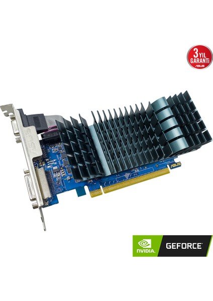 GEFORCE GT 730 2GB DDR3 64bit 927MHz DVI HDMI Low Profile (GT730-SL-2GD3-BRK-EVO) EKRAN KARTI