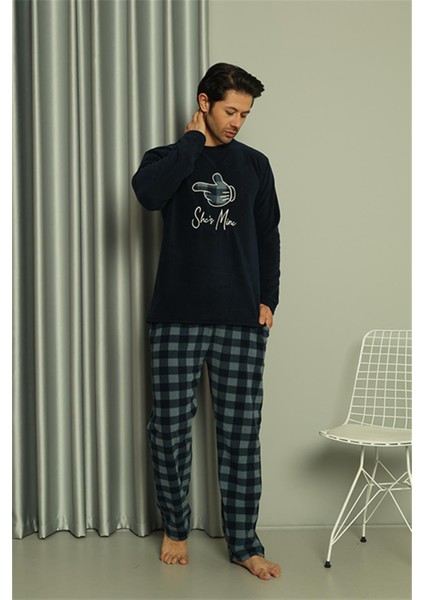 Welsoft Erkek Polar Sevgili Kombini Pijama Takımı 50123 Tek Takım Fiyatıdır modelleri
