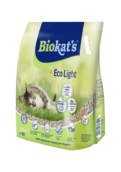 Eco Light Pelet Kedi Kumu 5 Lt x 2 Li