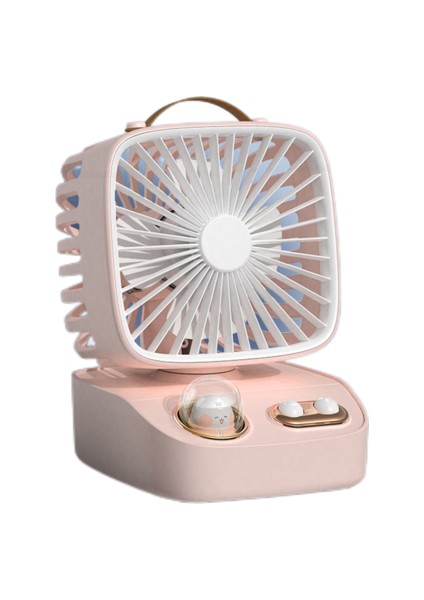 2400 Mah Elle Tutulan Fan, Portatif Plastik Basit, Büyük Rüzgar ve Sessiz Fan (Yurt Dışından)