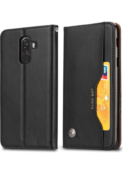 Xiaomi Pocophone F1/poco F1 (Hindistan) Için Otomatik Emilmiş Deri Stand Cüzdan Telefon Kılıfı (Yurt Dışından) fiyatları