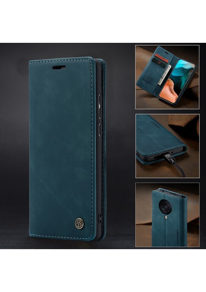 Xiaomi Redmi K30 Pro/poco F2 Pro-Blue Için Otomatik Emilmiş Deri Kılıf (Yurt Dışından) fırsatları