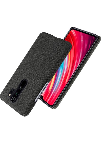 Xiaomi Redmi Note 8 Pro-Black Için Kumaş+Pc Mobil Koruyucu Telefon Kasası Kapağı (Yurt Dışından) fiyatları