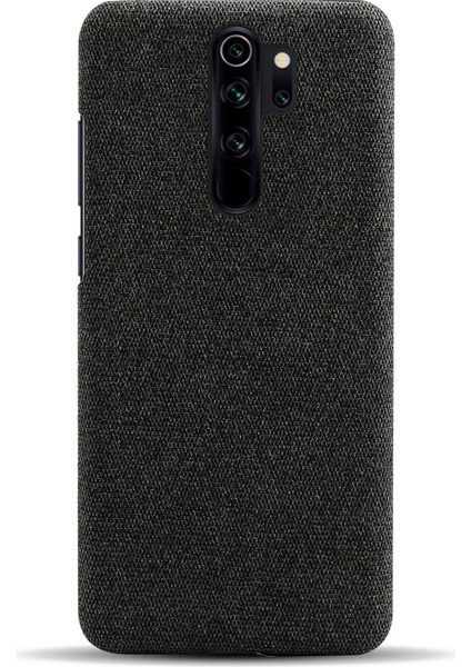 Xiaomi Redmi Note 8 Pro-Black Için Kumaş+Pc Mobil Koruyucu Telefon Kasası Kapağı (Yurt Dışından) modelleri