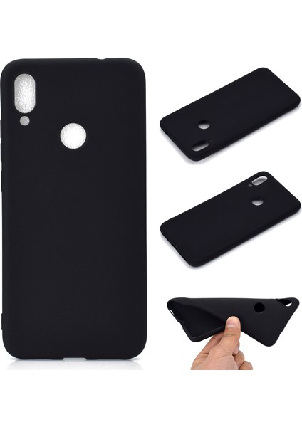 Xiaomi Redmi Için Yumuşak Buzlu Tpu Kılıfı Not 7s/not 7/not 7 Pro (Hindistan) -Black (Yurt Dışından)