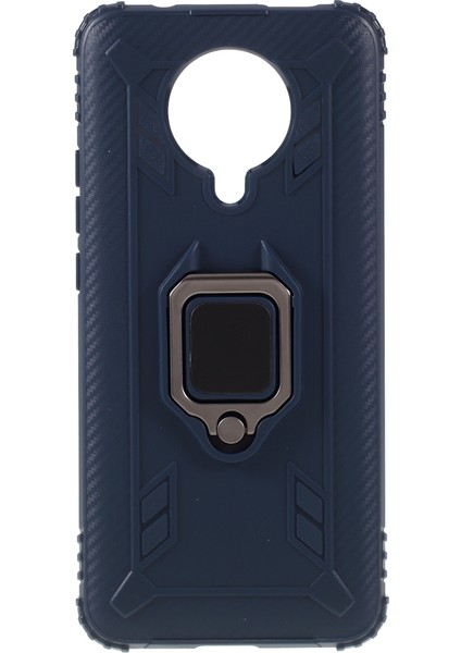 Xiaomi Redmi K30 Pro/poco F2 Pro-Blue Için Parmak Kickstand Tpu Kılıfı (Yurt Dışından)