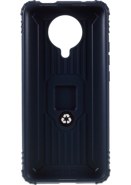 Xiaomi Redmi K30 Pro/poco F2 Pro-Blue Için Parmak Kickstand Tpu Kılıfı (Yurt Dışından) modelleri