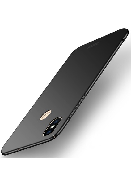 Xiaomi Mi 8 (6.21 Inç) Için Kalkan Buzlu Sert Plastik Kasa -Black (Yurt Dışından)