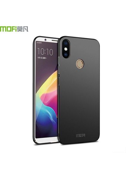 Xiaomi Mi 8 (6.21 Inç) Için Kalkan Buzlu Sert Plastik Kasa -Black (Yurt Dışından)