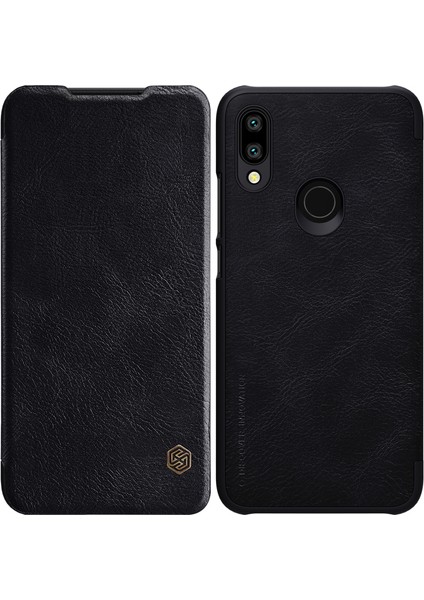 Xiaomi Redmi 7/redmi Y3-Black Için Deri Kartı Tutucu Kılıf (Yurt Dışından)