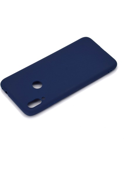 Xiaomi Redmi Için Yumuşak Buzlu Tpu Kılıfı Not 7s/not 7/not 7 Pro (Hindistan) -Dark Blue (Yurt Dışından)