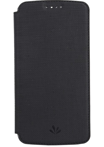 Dmx Cross Doku Deri Stand Kılıfı Xiaomi Redmi Için Kart Yuvası Not 8-Black (Yurt Dışından)