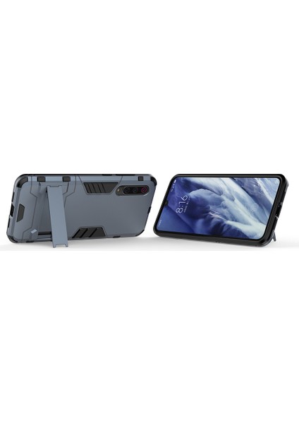 Xiaomi Mi 9 Pro-Dark Mavi Için Kickstand ile Pc+Tpu Serin Kılıf (Yurt Dışından)