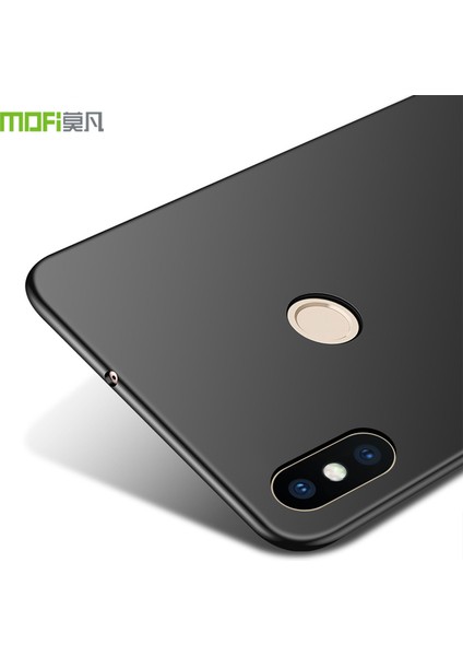 Xiaomi Mi 8 (6.21 Inç) Için Kalkan Buzlu Sert Plastik Kasa -Black (Yurt Dışından)