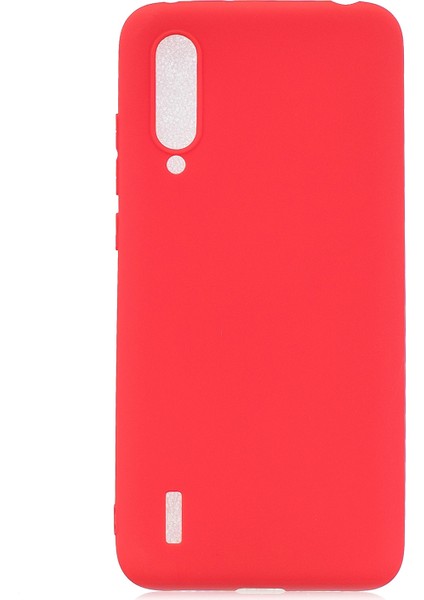 Candy Renk Xiaomi Mi Cc9/ Mi Cc9 Meitu Edition/ Mi 9 Lite-Red Için Şeker Renk Yumuşak Tpu Telefon Kapak Kılıfı (Yurt Dışından)