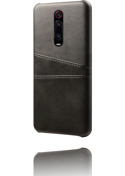 Ksq Çift Kart Yuvaları Pu Deri Kaplamalı Pc Kılıfı Xiaomi Redmi K20/MI 9t/redmi K20 Pro/mi 9t Pro-Black (Yurt Dışından) fırsatları