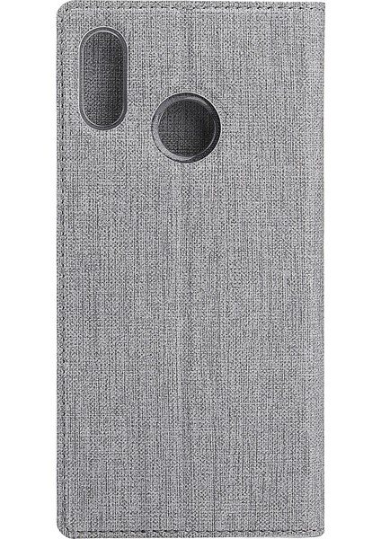 Dmx Çapraz Doku Stand Deri Kılıf Xiaomi Mi Mix Için Kart Yuvası ile 3/mix 3 5g-Gre (Yurt Dışından)