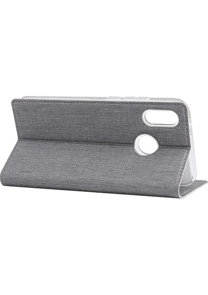 Dmx Çapraz Doku Stand Deri Kılıf Xiaomi Mi Mix Için Kart Yuvası ile 3/mix 3 5g-Gre (Yurt Dışından)