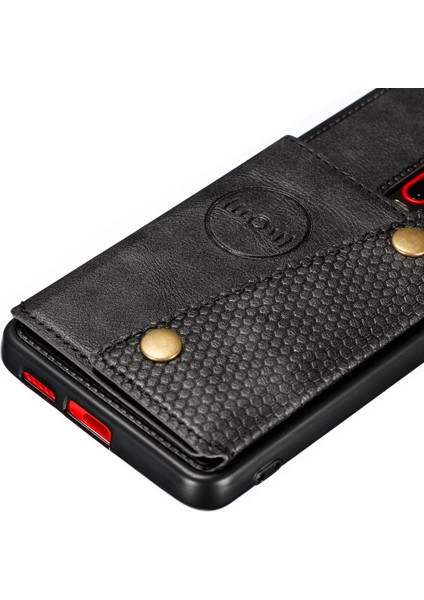 Xiaomi Redmi K20/MI 9T/K20 Pro/mi 9t Pro-Black Için Pu Deri Kaplamalı Tpu Manyetik Hücre Kılıfı (Yurt Dışından)