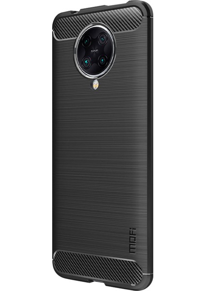 Xiaomi Redmi K30 Pro/xiaomi Için Karbon Fiber Cilt Fırçalanmış Tpu Kılıfı Poco F2 Pro/redmi K30 Pro Zoom-Black (Yurt Dışından) fiyatları