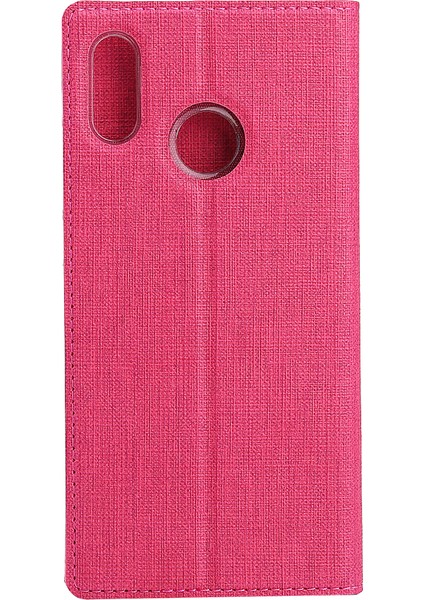 Dmx Çapraz Doku Stand Xiaomi Mi Mix 3/mix 3 5g-Rose Için Deri Cep Telefonu Kabuğu (Yurt Dışından)
