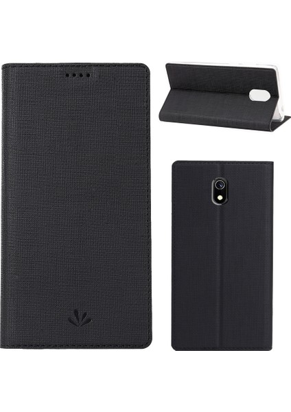 Dmx Çapraz Doku Kartı Tutucu Xiaomi Redmi 8A-BLACK Için Mobil Kılıf (Yurt Dışından)