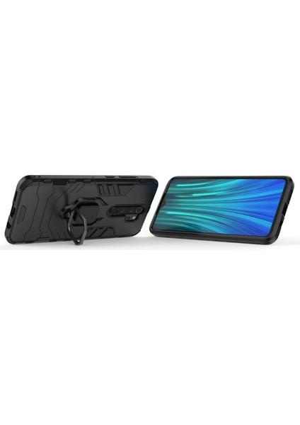 Xiaomi Redmi Için Kickstand ile Plastik+Tpu Hibrit Kılıf (Yurt Dışından)
