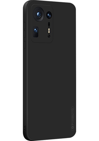 Yumuşak Silikon Hafif Fiber Akıllı Astar Kesik Kesimleri Şok Geçirmez Koruyucu Telefon Kılıfı Xiaomi Mix 4-Black (Yurt Dışından)