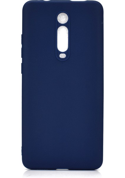 Xiaomi Redmi K20/MI 9T/K20 Pro/mi 9t Pro-Dark Mavi Için Düz Renk Yumuşak Buzlu Tpu Kılıf (Yurt Dışından)