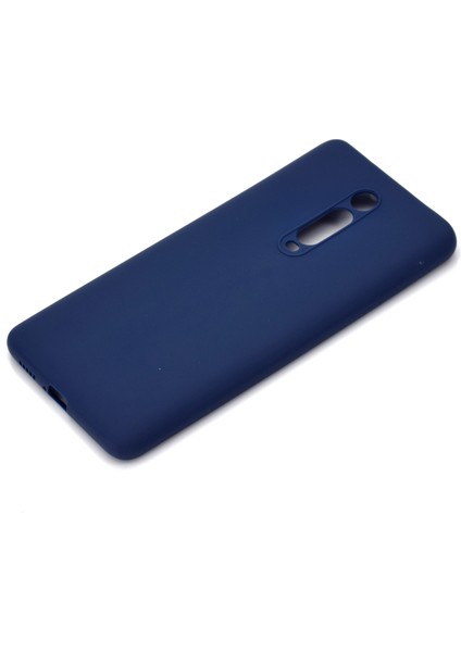 Xiaomi Redmi K20/MI 9T/K20 Pro/mi 9t Pro-Dark Mavi Için Düz Renk Yumuşak Buzlu Tpu Kılıf (Yurt Dışından)
