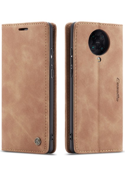 Xiaomi Redmi K30 Pro/poco F2 Pro-Brown Için Otomatik Emilmiş Deri Kılıf (Yurt Dışından) fiyatları