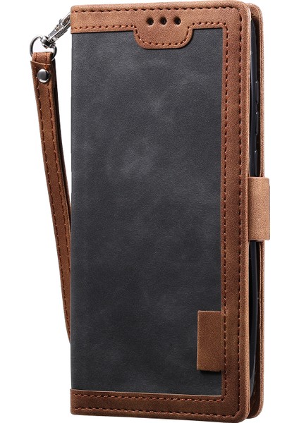 Xiaomi Redmi Note 8 Pro-Grey Için Vintage Ekleme Stili Cüzdan Standı Deri Telefon Kapağı (Yurt Dışından) fırsatları