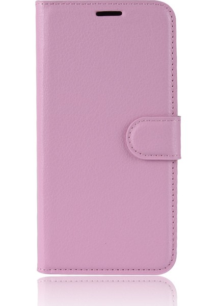Xiaomi Redmi 7/redmi Y3-Pink Için Litchi Cilt Cüzdan Deri Stand Kılıfı (Yurt Dışından)