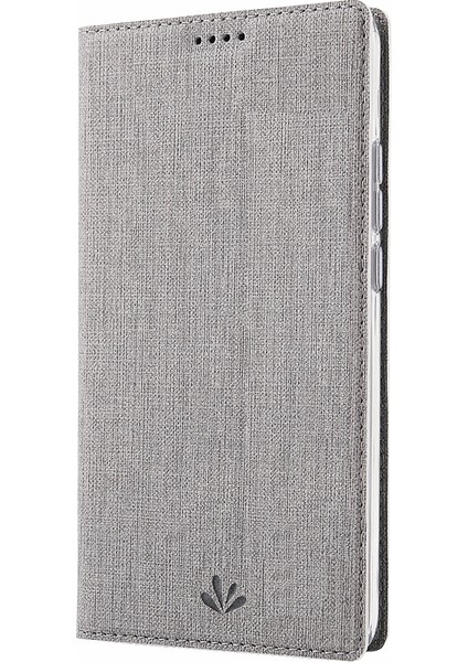 Dmx Çapraz Doku Stand Deri Kart Tutucu Xiaomi Mi 10/mi 10 Pro-Grey Için (Yurt Dışından)